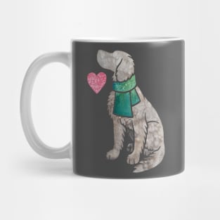 Watercolour Longhaired Weimaraner Mug